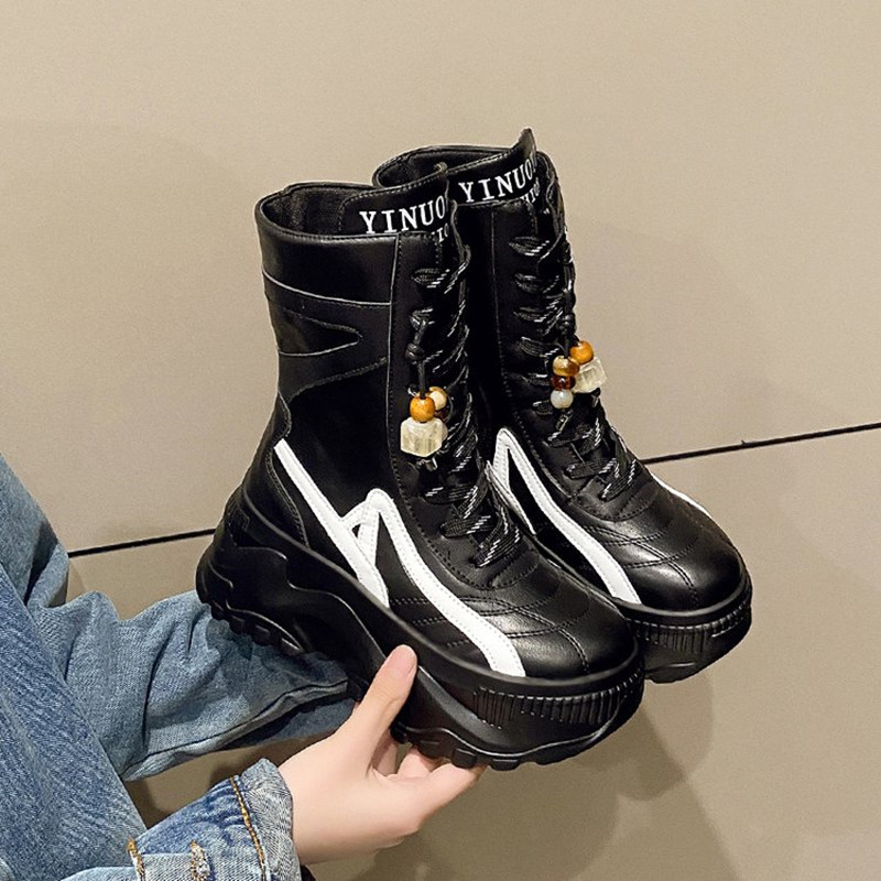 New Women 8CM Chunky Mid-Calf  - Sneaker Zone review and price
